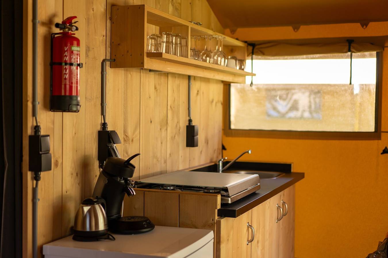 Hunzedal — Safaritent 4B in Borger, Drenthe