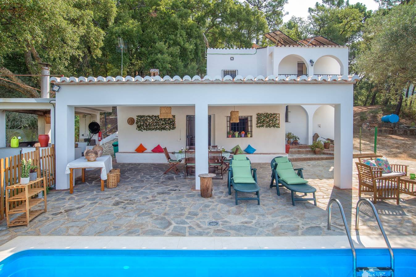 Country House "Casa Rural Monte Dios" in the Mountains with Pool and Bbq in Jubrique, Málaga Province