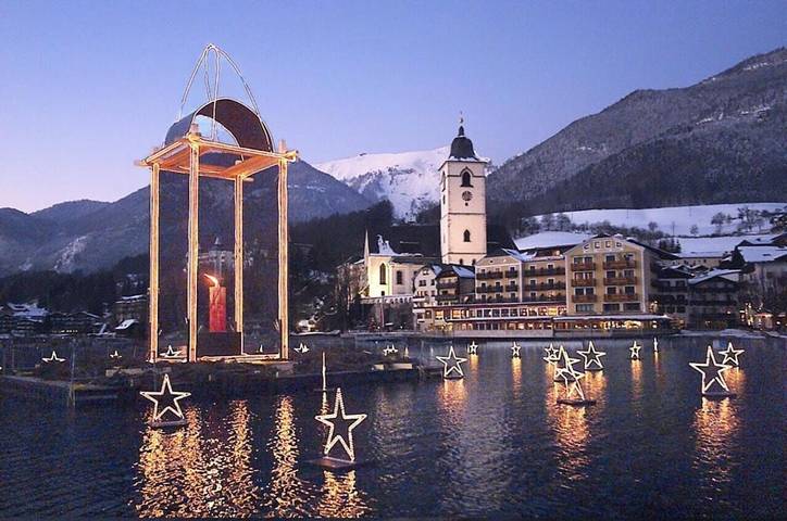 Ferienwohnung für 4 Personen, mit Seeblick und Ausblick sowie Garten, mit Haustier in Mondsee (Stadt) - 2