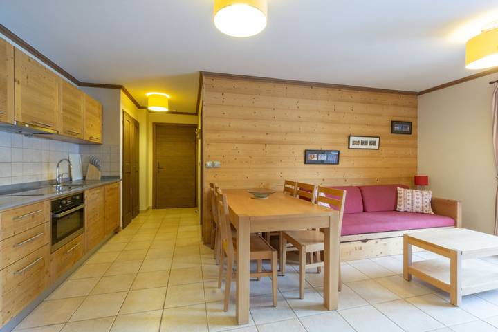 Appartement entier, Appartement 'B56 - Eco Le Ruitor' avec vue sur la montagne et balcon in Sainte-Foy-Tarentaise, Massif du Ruitor