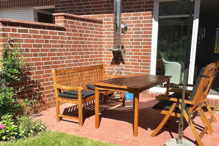 Ferienhaus für 4 Personen, mit Garten und Sauna sowie Terrasse, mit Haustier in Norden-Norddeich