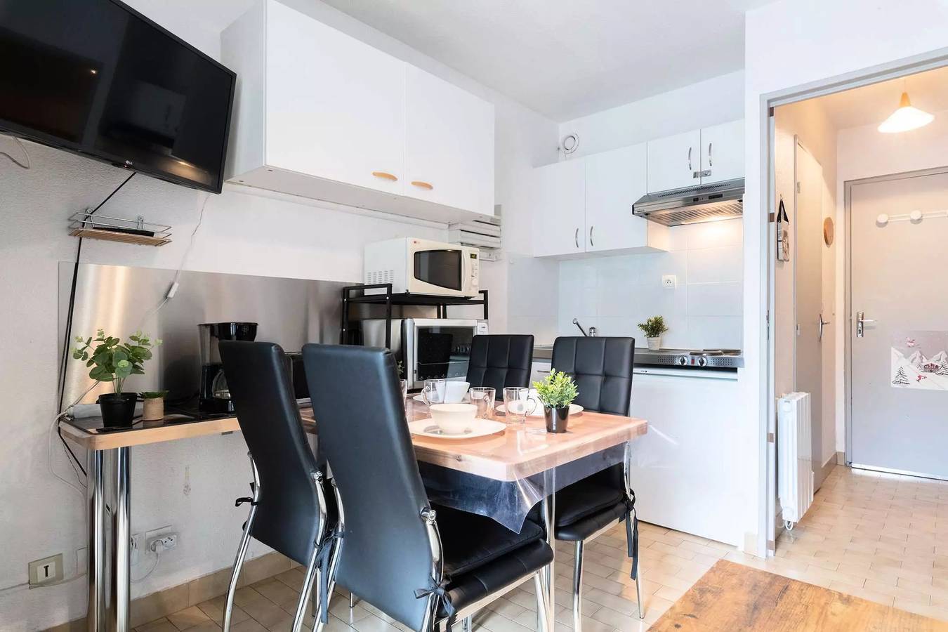 Estudio entero, Alquiler Vielle Aure Cerca del teleférico in Vielle-Aure, Parque nacional de los Pirineos