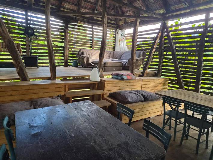 Camping für 3 Personen, mit Terrasse und Garten sowie Ausblick in Serbien