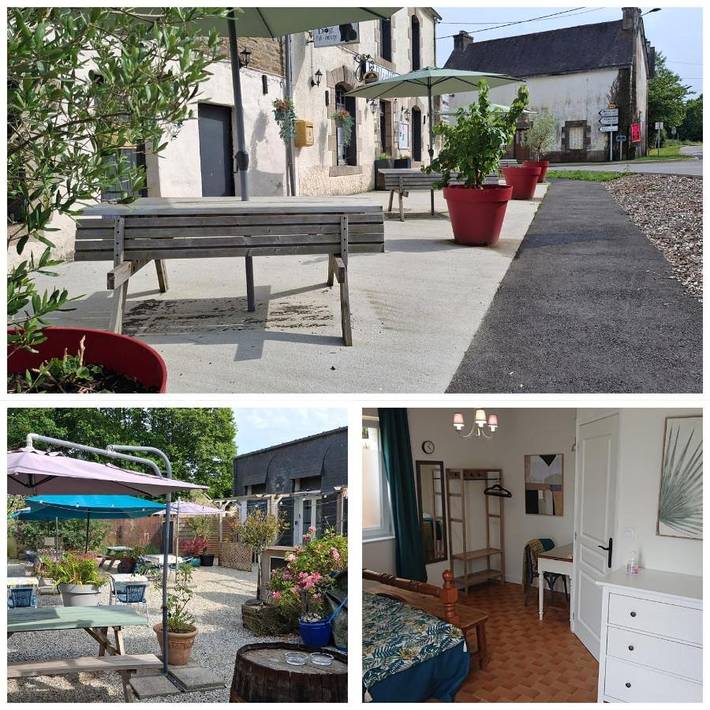 Hôtel pour 2 personnes, avec Terrasse et Jardin à Saint-Aignan (Morbihan)