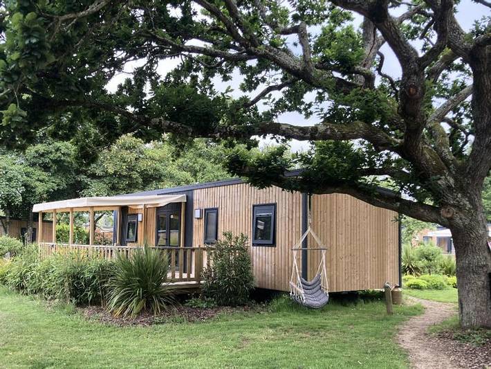 Mobil home pour 4 personnes, avec Terrasse à Plougasnou
