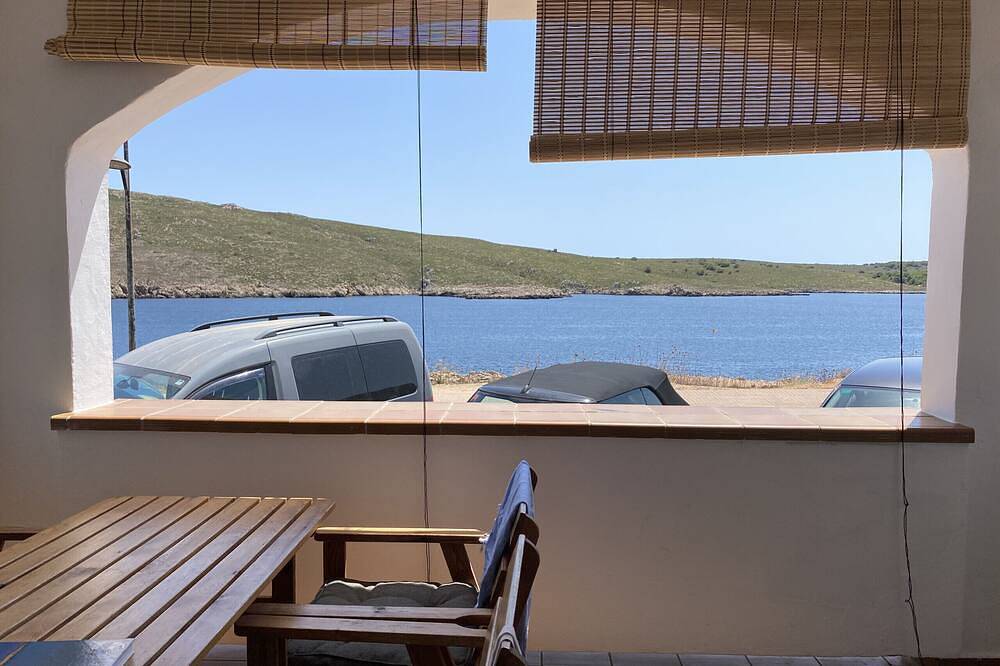 Entire apartment, Ground floor facing the sea in Fornells in Fornells, Es Mercadal