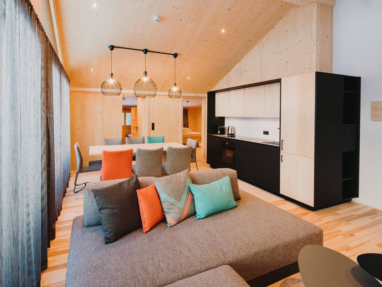 Geheel vakantieappartement, Panoramic Suite "Mountain Alpin" in Warth, Bregenzerwoud