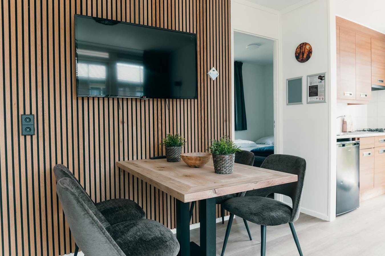 Recreatiepark De Boshoek — Bungalow Heuveltjes | 2 Personen in Veluwe