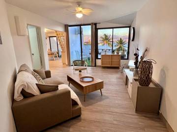 Gîte pour 2 personnes, avec vue et balcon, adapté aux familles dans Faa'a