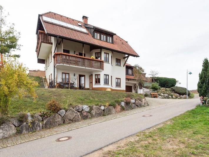 Ferienwohnung für 3 Personen, mit Terrasse und Seeblick in Markgraeflerland