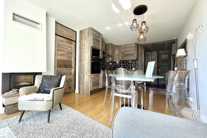Appartement de vacances pour 4 personnes, avec Balcon à Megève