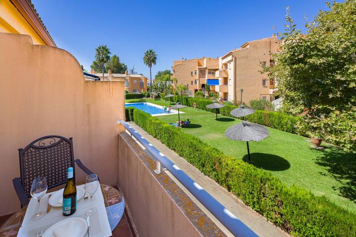 Ferienhaus La Reserva de Alvarito mit Pool, Garten, Terrasse und WLAN in Las Chapas, Marbella