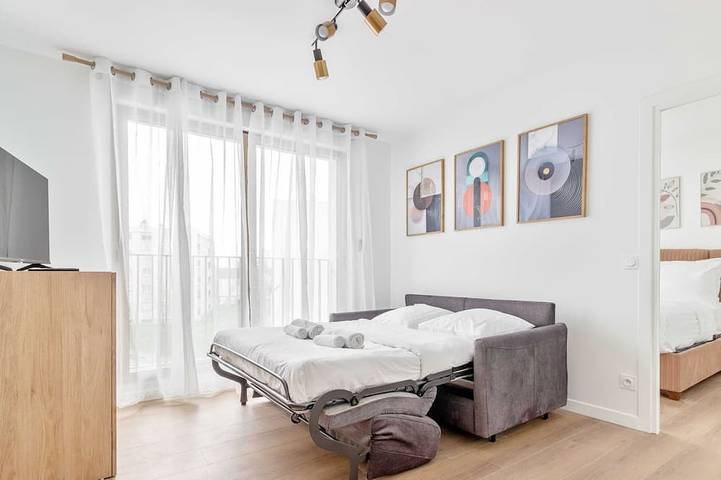 Apartamento entero, Agradable apartamento con balcón -6P-Proche Disney/Paris in Champigny-sur-Marne, Valle del Marne
