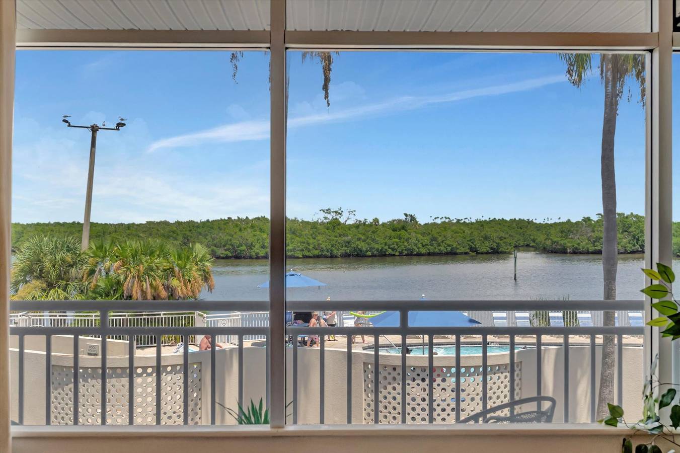 Apartamento entero, Watch the dolphins  Large balcony Suite and heated pool in Tampa Bay