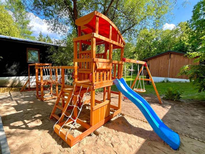 Ferienpark für 6 Personen, mit Sauna und Garten sowie Ausblick in Polen - 3