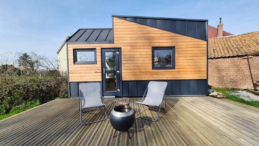 Maison de campagne pour 5 personnes, avec terrasse ainsi que vue et jardin dans Faumont