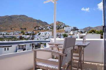 Gîte pour 3 personnes, avec jardin et balcon dans Sérifos