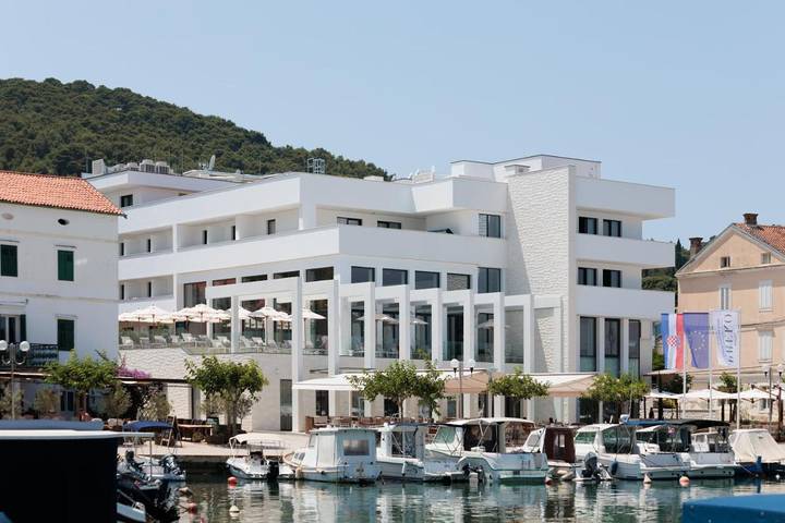 Hotel für 2 Personen, mit Sauna und Garten sowie Ausblick und Pool in Preko