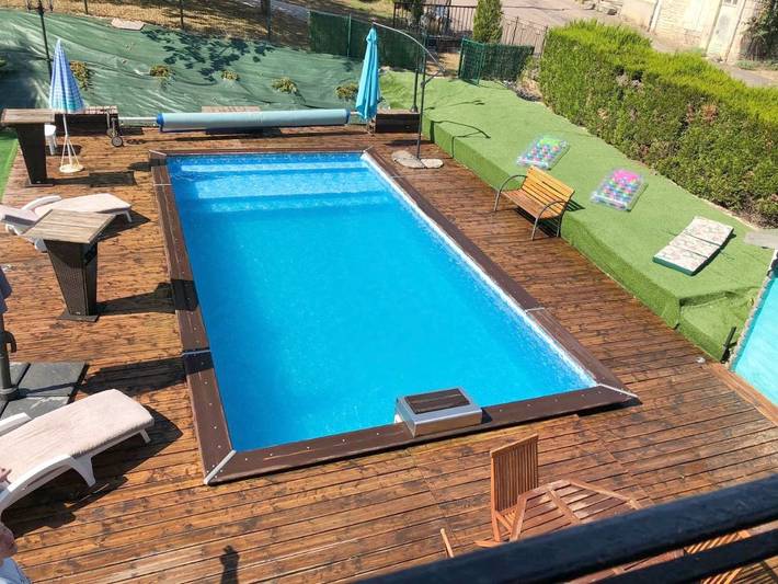 Maison de campagne pour 7 personnes, avec Terrasse ainsi que Jardin et Piscine à Colombey-les-Deux-Églises - 4