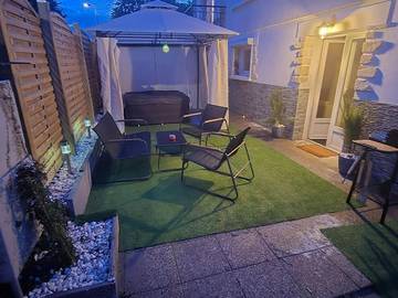 Maison de vacances pour 3 personnes, avec jacuzzi et jardin dans Essonne