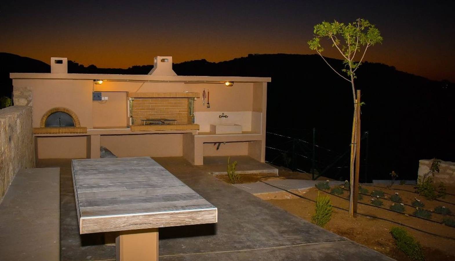 Villa für 6 Personen mit Garten in Agia Pelagia, Achlada
