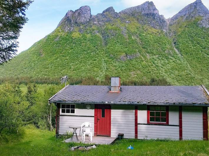 Ferienhaus für 6 Personen, mit Seeblick in Nord-Norwegen