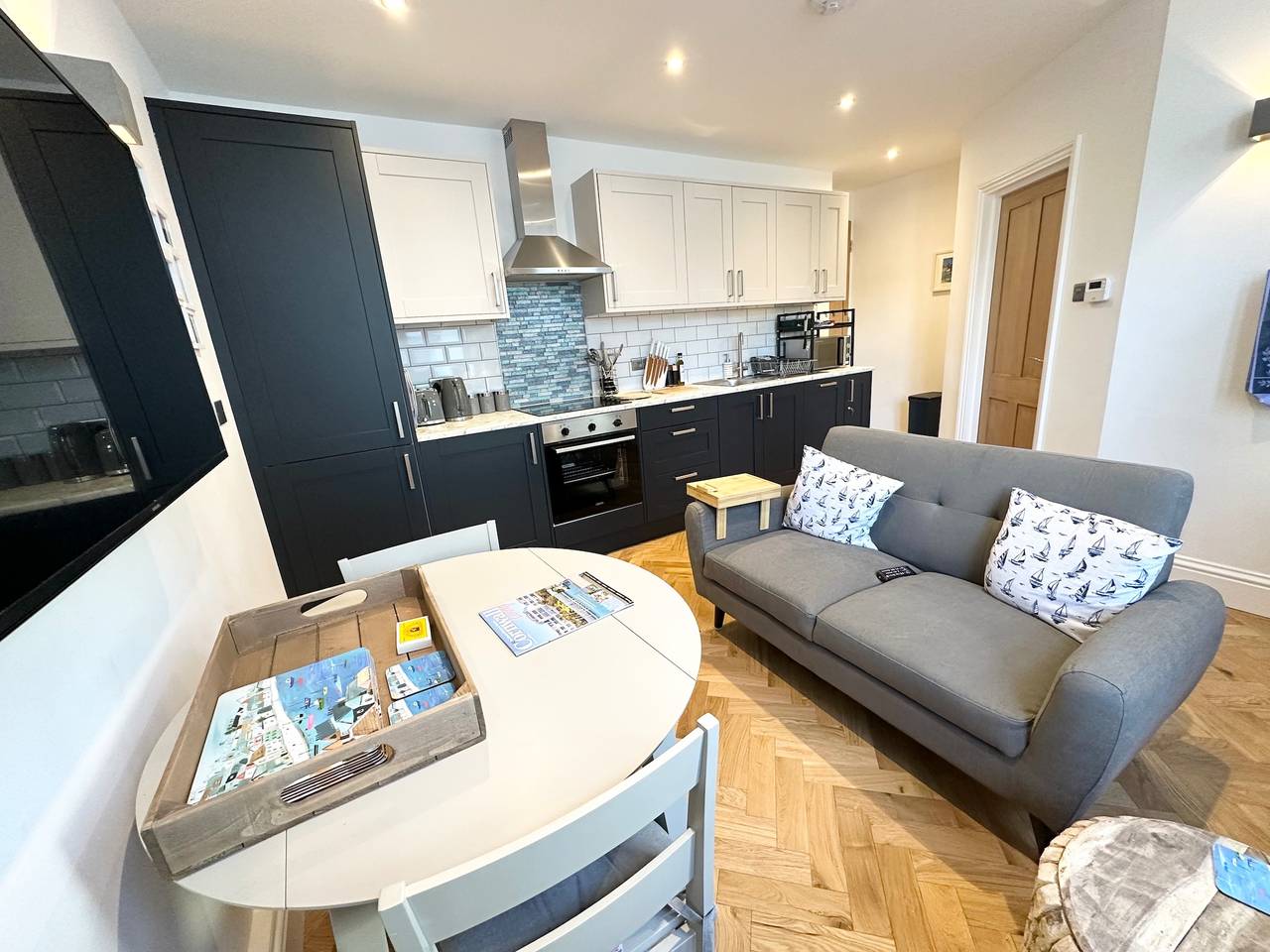Ganze Ferienwohnung, Ferienwohnung für 2 Personen mit Meerblick in Polperro, Fowey