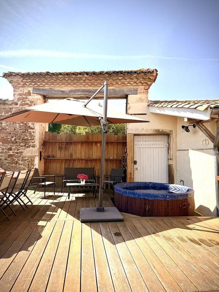 Gîte pour 6 personnes, avec sauna et jardin