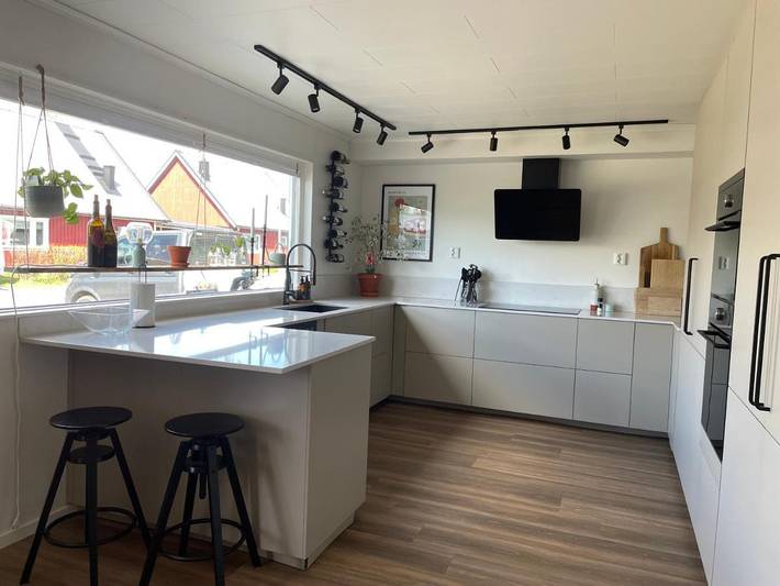 Villa for 8 personer, med Terrasse og Hage i Kiruna
