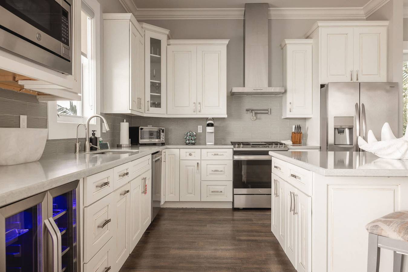 Evershore House   Pool  Parking  Dock  in Key Haven, Stock Island