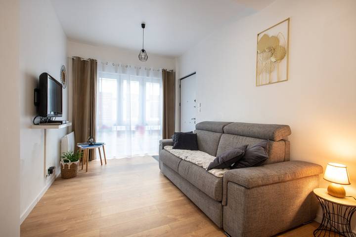 Appartement entier, Rosamel - Studio à 1km de la gare, proche port in Étaples, Région de Montreuil