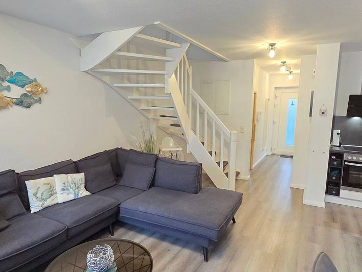 Ferienhaus für 6 Personen, mit Sauna und Terrasse sowie Garten, kinderfreundlich