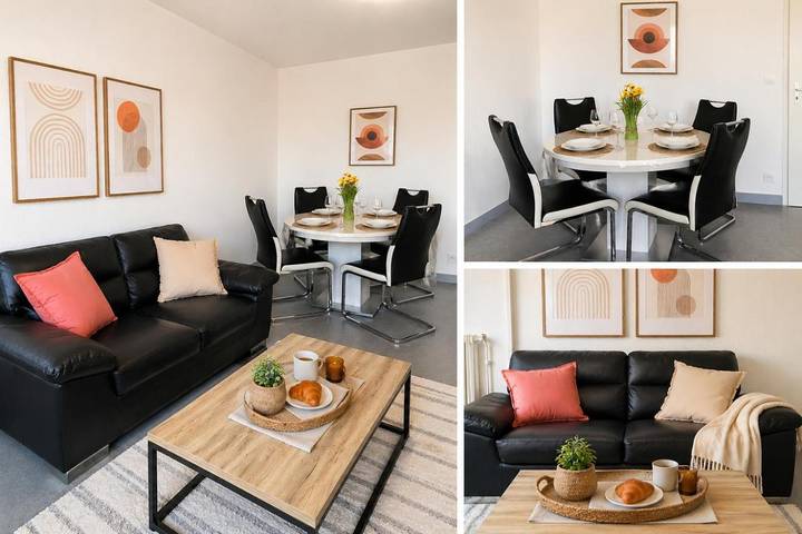 Gîte pour 2 personnes, avec balcon et vue à Ronchin - 3