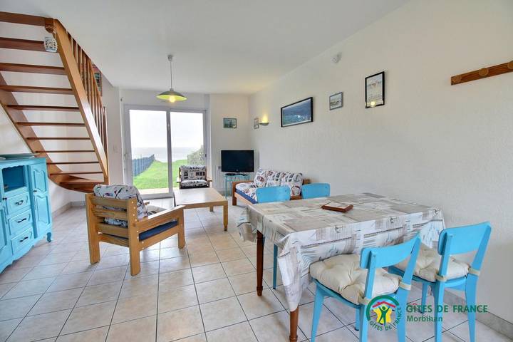 Gîte pour 4 personnes, avec Terrasse et Jardin dans Plage du Roaliguen