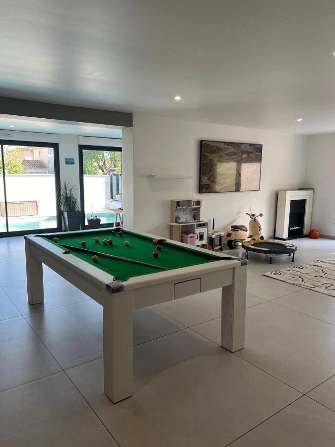 Villa pour 10 personnes, avec jardin ainsi que piscine et vue à Mauguio - 3