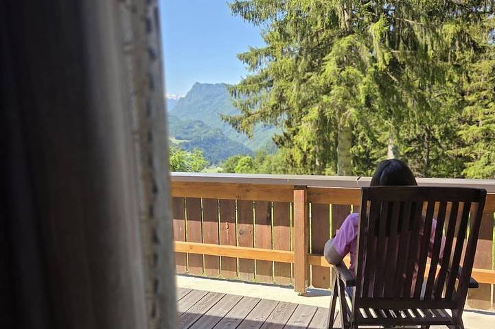 Ferienhaus für 4 Personen, mit Terrasse und Garten