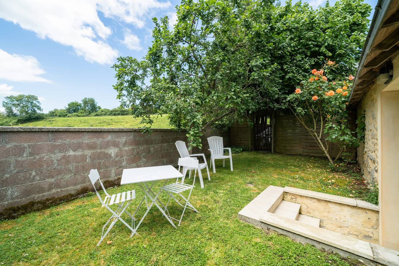 Vakantiehuis voor 3 personen met tuin in Saint-Exupère-en-Bessin, Bayeux en omgeving