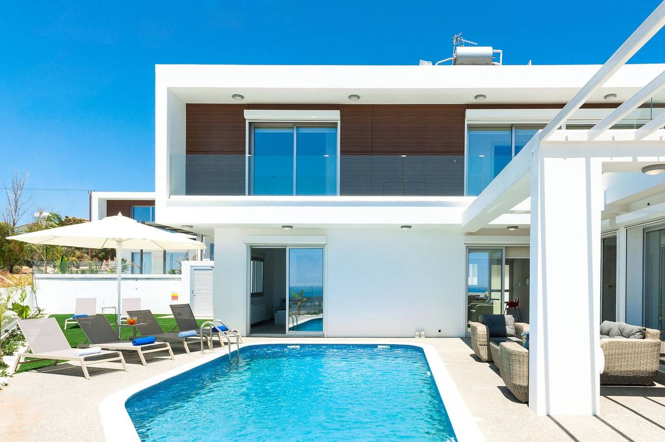 Villa für 6 Personen mit Garten in Ayia Napa, Südzypern
