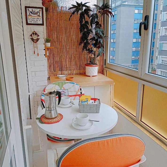 Apartamento de vacaciones para 4 personas, con vistas y terraza - 1