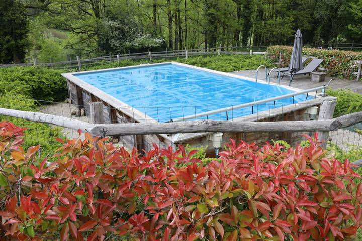 Gîte pour 4 personnes, avec piscine, adapté aux familles à La Chapelle-Montbrandeix - 4
