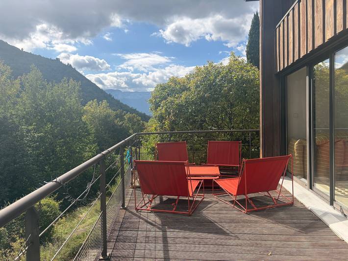 Location de vacances pour 8 personnes, avec Balcon et Jardin à Quaix-en-Chartreuse