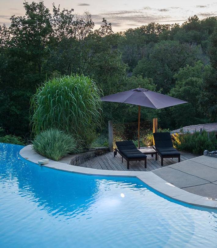 Tente pour 2 personnes, avec vue ainsi que piscine et jardin, animaux acceptés dans le Lot - 4