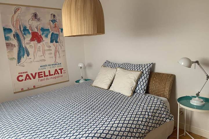 Location de vacances pour 8 personnes, avec terrasse et jardin, animaux acceptés dans Plage Pors-Meur - 4