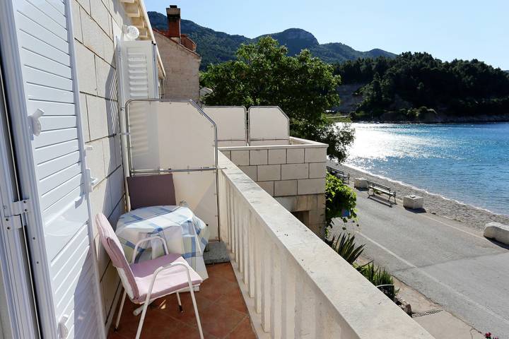 Ferienwohnung für 3 Personen, mit Balkon/Terrasse auf Peljesac