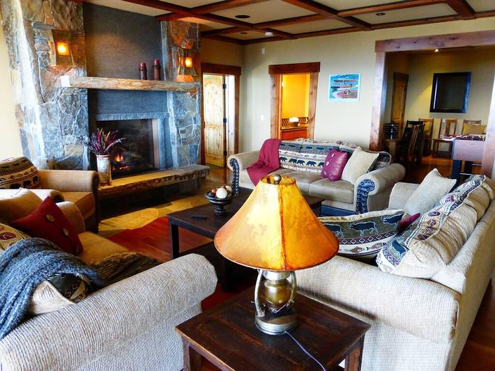 Vacation rental for 20 people, with sauna and balcony as well as hot tub in Truckee