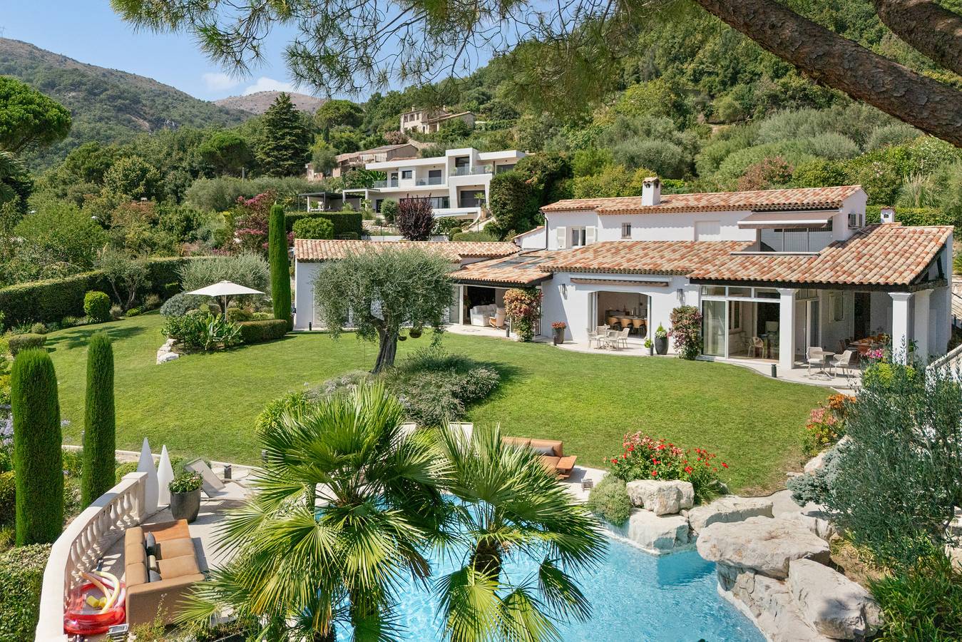 Villa Nova in Vence, Mediterranean Coast (France)