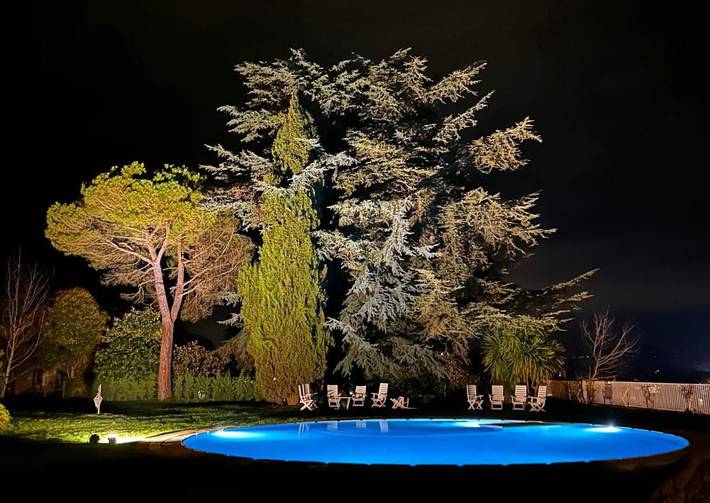 Casa rural para 24 personas, con piscina además de jardín y vistas en Valles Oriental - 2