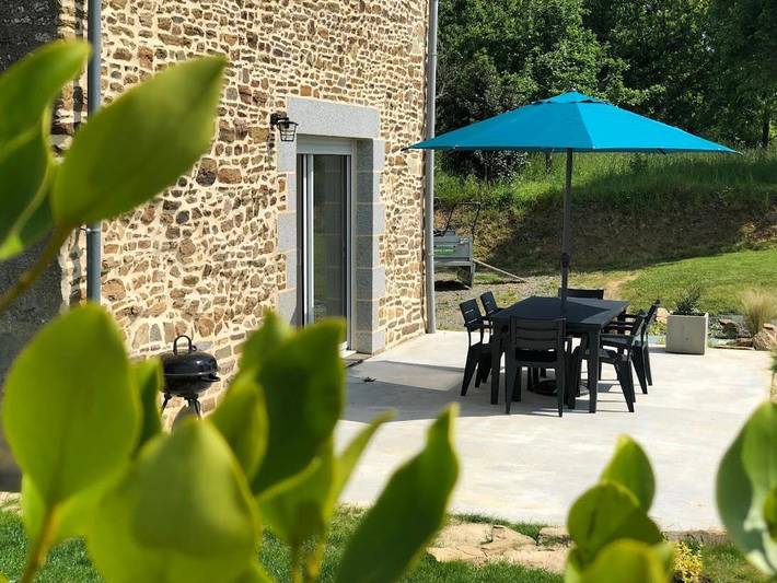 Location de vacances pour 5 personnes, avec jardin et vue à Antrain - 2