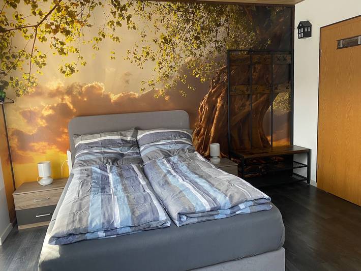 Ferienwohnung für 5 Personen, mit Balkon und Garten