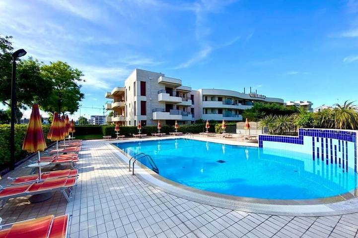 Ferienhaus für 5 Personen, mit Pool und Garten, mit Haustier in Jesolo